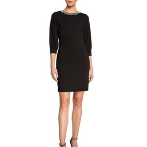 BNWT KARL LAGERFIELD PEARL NECK DRESS SZ 8 &10